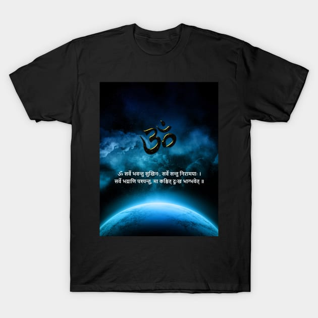 "Global Well-Being" Sloka T-Shirt by WAYOF